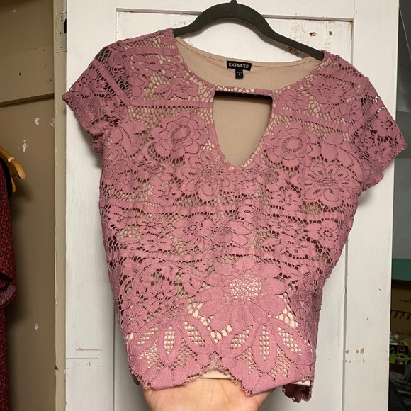 EXPRESS FLORAL TOP - Picture 1 of 4